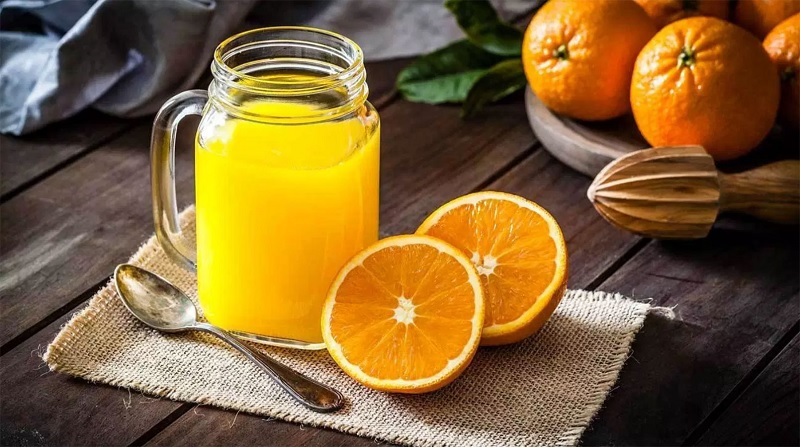 Orange juice helps slow down the aging process.