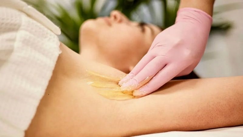 Using beeswax to wax armpit hair is also a temporary hair removal method.