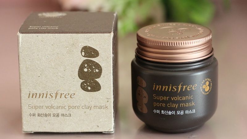 Beautify skin with Innisfree clay mask after sauna