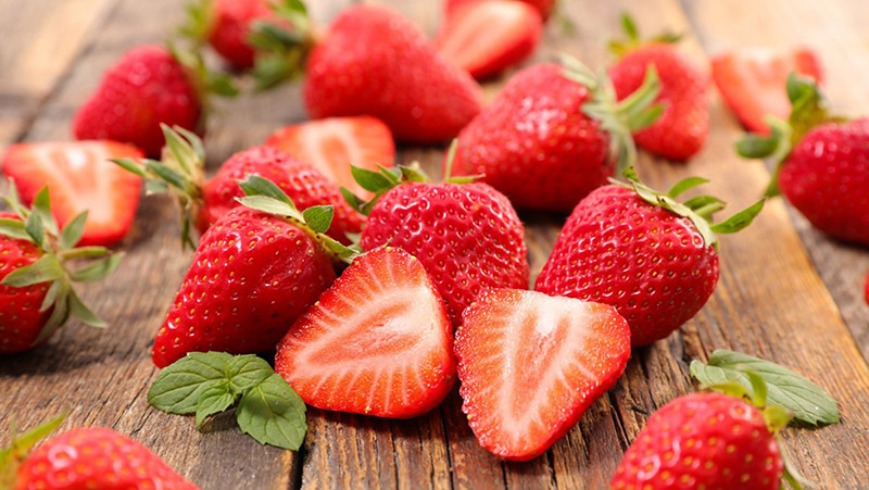 Strawberries thrive in cool climates and are rich in nutrients that contribute to both health and skin well-being