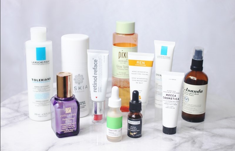 You should select the appropriate skincare products.