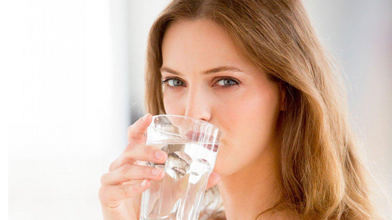 Drink enough water during the day