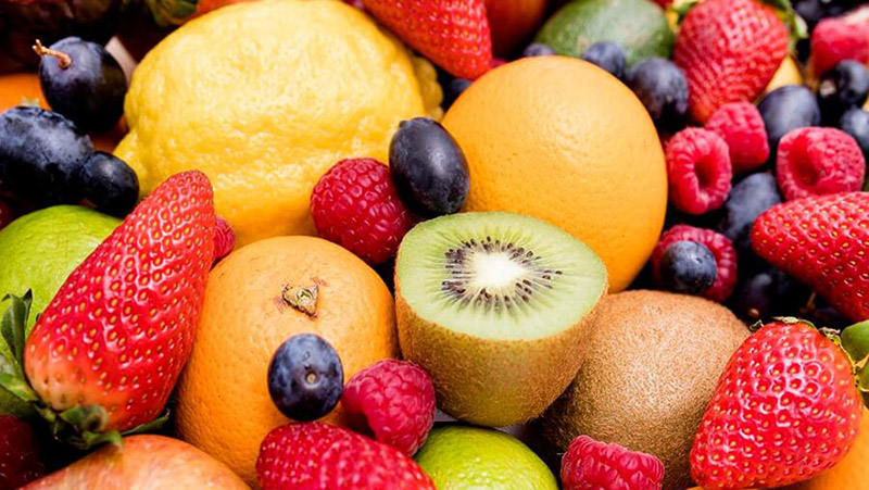Fruits comprise numerous nutrients that benefit the skin.
