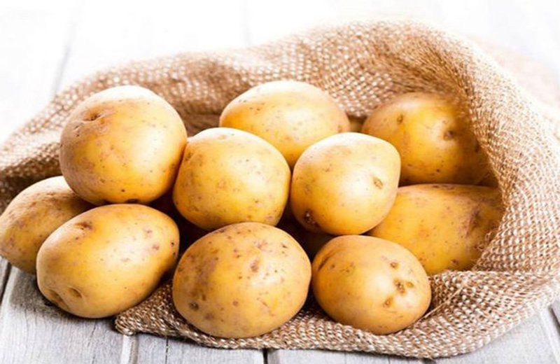 Potatoes help heal burns quickly