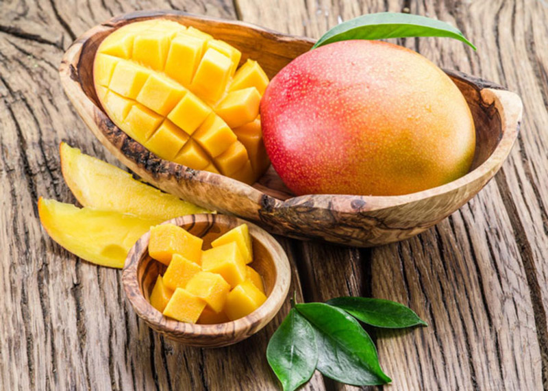 Mango is a medium-sized fruit, but when consumed in moderation, it provides numerous nutrients that help maintain skin health and enhance its resistance for protection.