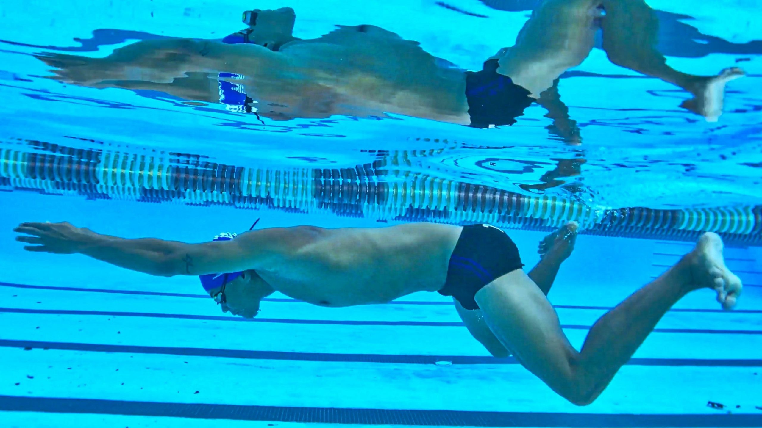 Footwork is the crucial element of the breaststroke technique