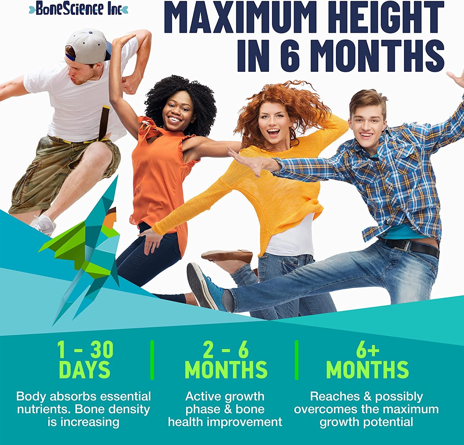 Height Growth Maximizer Advertised to Transform the Body in 6 Months