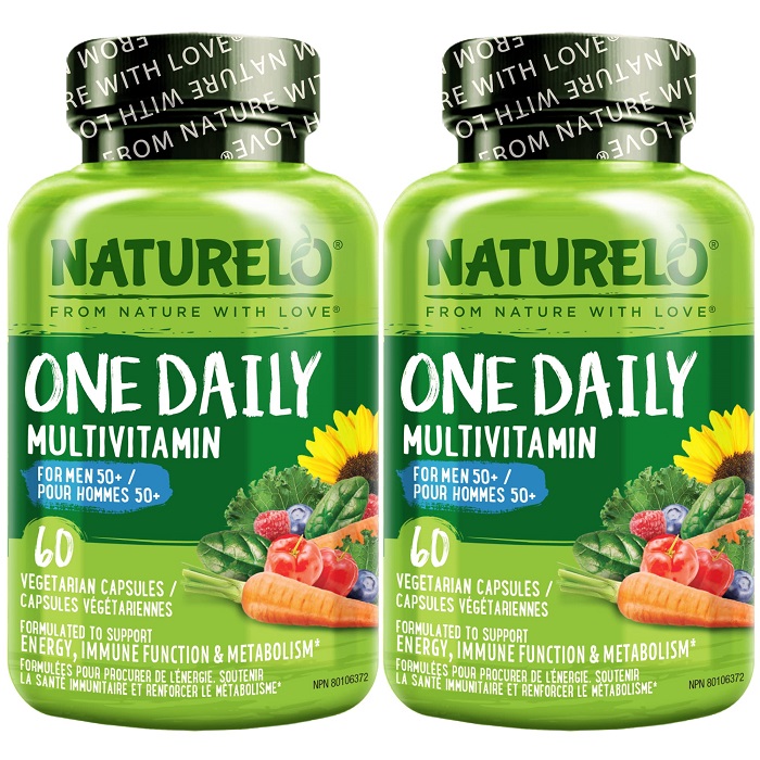 One bottle of Naturelo One Daily Multivitamin for Men contains 60 tablets.