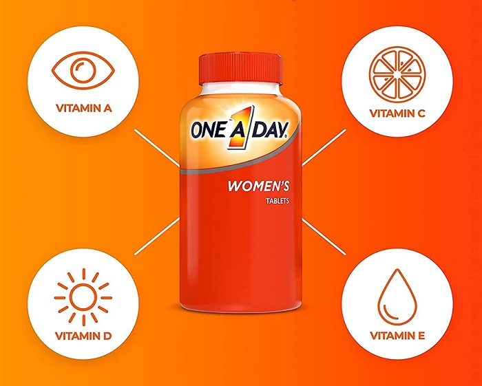 The main ingredients of One A Day Women's Complete Multivitamin
