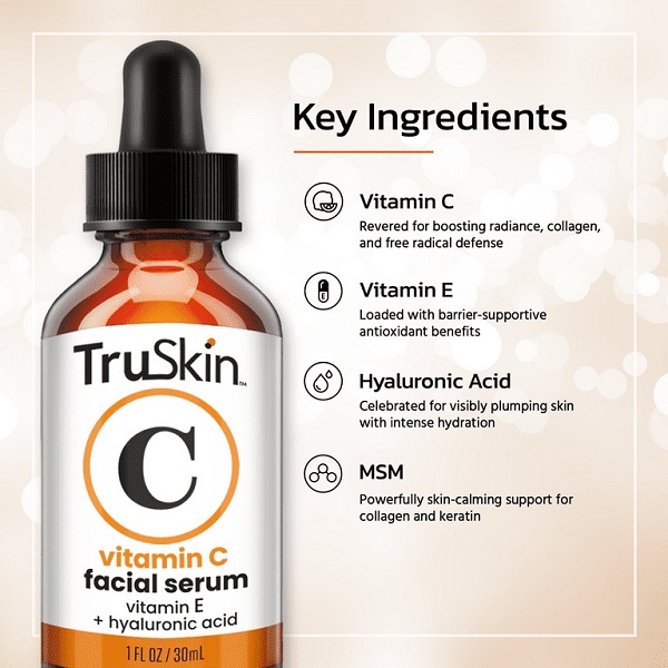 The Ingredients of TruSkin Vitamin C Serum