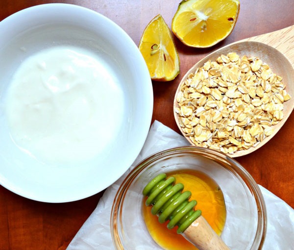 Skin Whitening with Lemon and Oatmeal