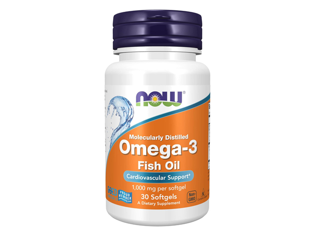 Now Omega-3 Fish Oil 30 Softgel