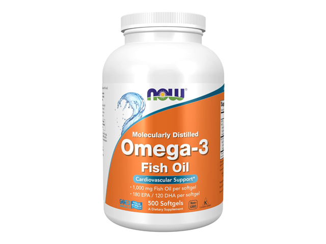 Now Omega-3 Fish Oil 500 Softgel.