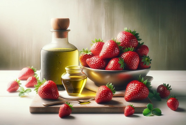Strawberry Olive Oil Mask