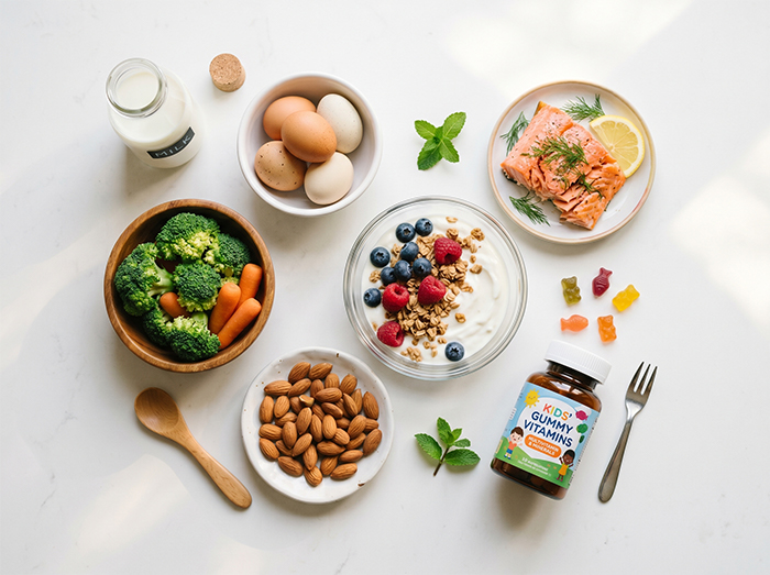 Fuel growth from the inside out — the foods your child eats today are building the bones they'll stand on tomorrow.